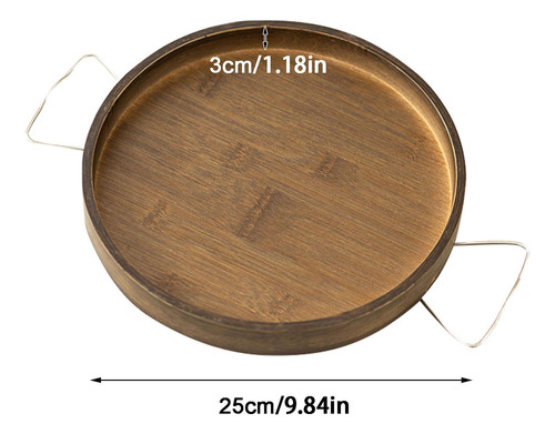 Bandeja Plegable Para Reposabrazos De Sofá Mesa Tv De Madera