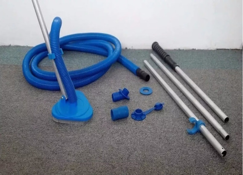 Imagen 8 de 10 de Barrefondo Kit De Limpieza Para Bombas Palo + Manguera + Kit