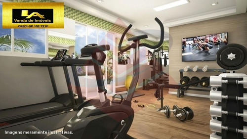 Imagem 6 de 7 de Lançamento De Apartamento Com 1 Dormitório No Forte - 1350