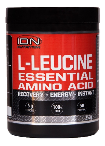 Leucina 250grs -  Idn Nutrition