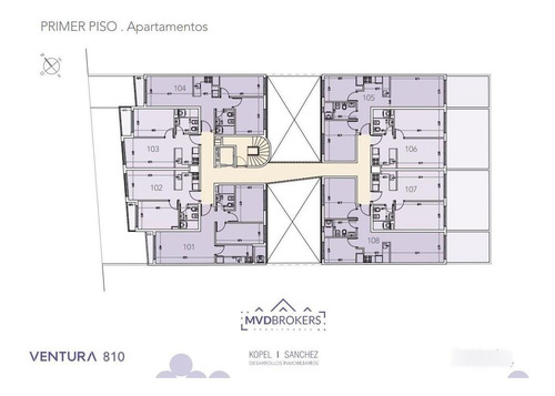 Imagen 3 de 30 de Apartamento A La Venta De 2 Dormitorios En La Blanqueada A Estrenar Con Patio | Av. 8 De Octubre Y Jaime Cibils | Vis |