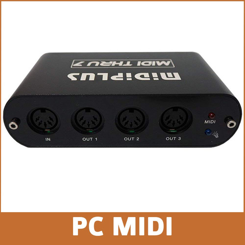 Imagen 5 de 10 de Midiplus Midi Thru 7 Interfaz Midi Usb 1 Midi In 7 Midi Out