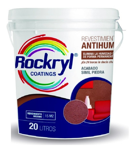 Antihumedad Rockryl® 4 Lts Colores