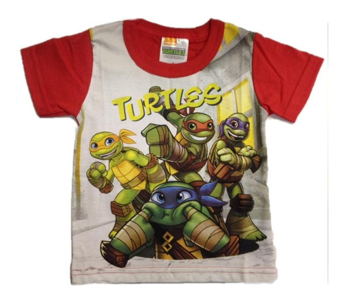 Camiseta Infantil Tartaruga Ninja Marlan N620 - Tam. 1 2 3