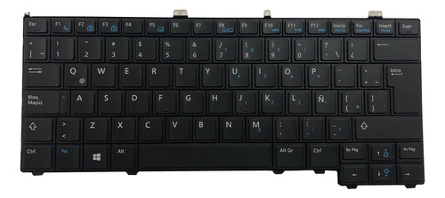 Teclado Para Dell Latitude E7440 E7420 E7240 Luminoso Esp