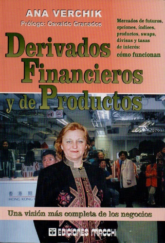 Libro Derivados Financieros Y De Productos  De Ana Verchik