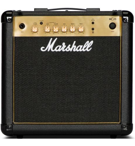 Amplificador De Guitarra Eléctrica Marshall Mg15g 15w