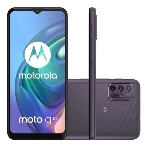 Imagem 6 de 8 de Moto G10 Dual SIM 64 GB cinza-aurora 4 GB RAM