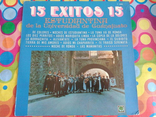 Estudiantina De La Universidad De Guanajuato Lp 15 Exitos 83