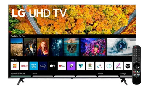 Imagen 2 de 6 de Televisor Smart Tv 50'' LG 50up7750 Uhd Ips 4k Wifi Usb Hdmi