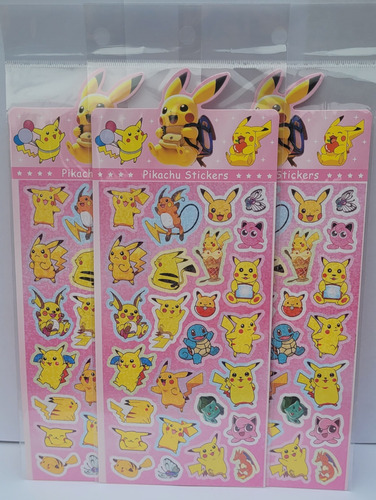 Plancha Sticker Para Piñata Kawaii Cute Bolsita Souvenir