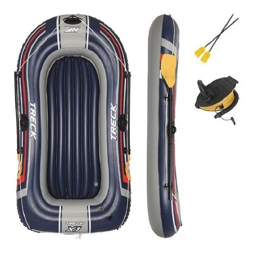 Bote Inflable Gomon Hydro Force C/remos +inflador Bestway!!!