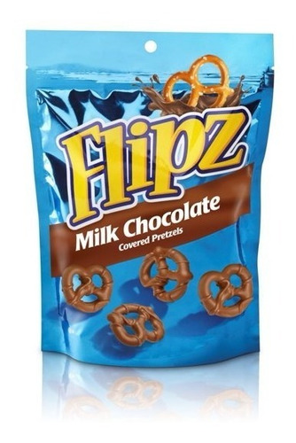 Pretzels Flipz Con Cobertura De Milk Chocolate (212g)