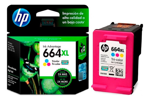 Cartucho Original Tinta Tri Color Triple Rendimiento Hp 2130