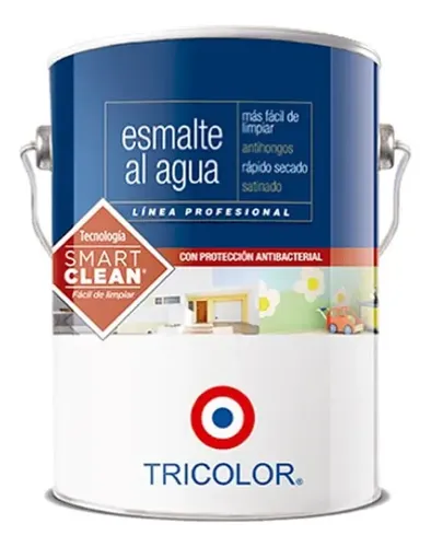 Esmalte Al Agua Profesional 1 Gl Amarillo Crudo Tricolor
