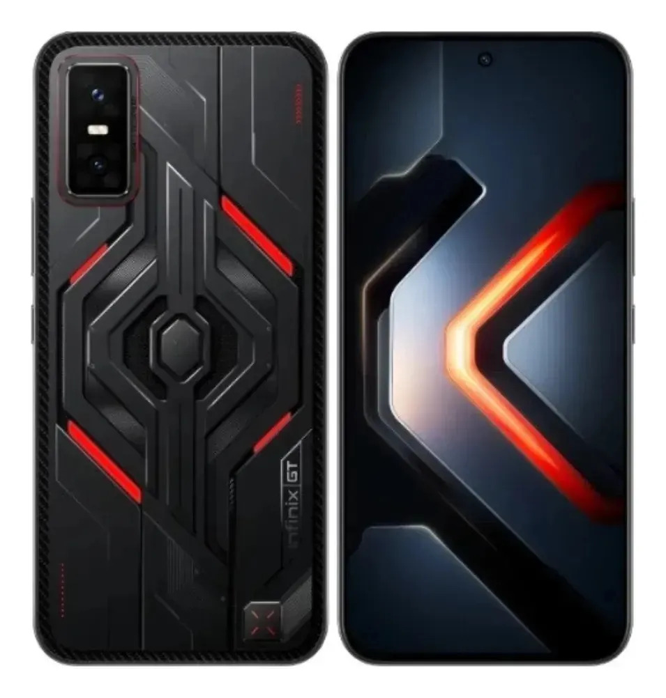 Kit de teléfono celular NFC y enfriador magnético Infinix Gt 30 Pro 5G 256 GB 12 GB Gamer 144 Hz con pantalla NFC