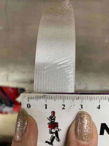 comprar Elástico De 25 Mm X Rollo De 25 Metros Blanco.