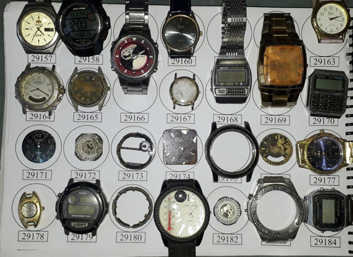 Lote 105 Sucatas Casio E Outros- Máquina Do Tempo