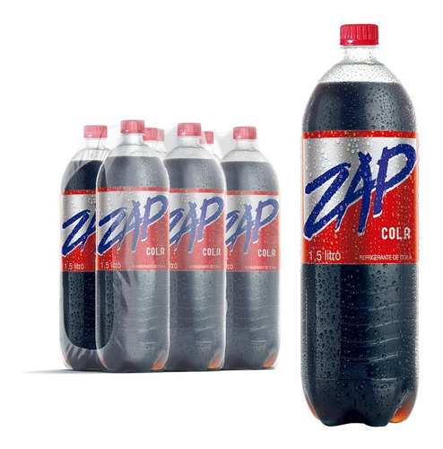 Refrigerante Zap Cola 1,5l Pack 6x1
