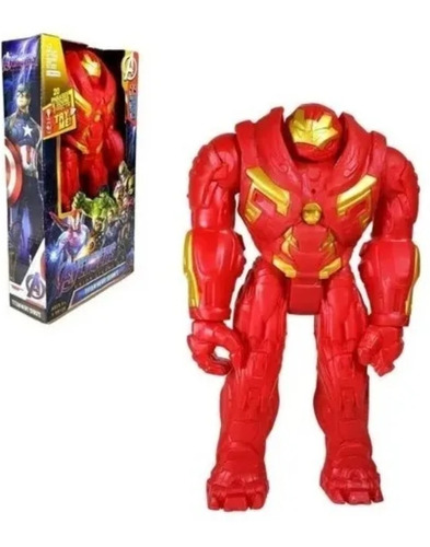 Boneco Hulkbuster Homem De Ferro Avengers Com Luz E Som