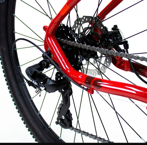 Imagen 5 de 8 de Bicicleta De Montaña Alubike Sierra Rodada 29 R29