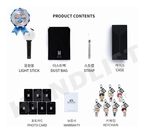 Lámpara Bts Army Bomb Lightstick Original V4 Bluetooth