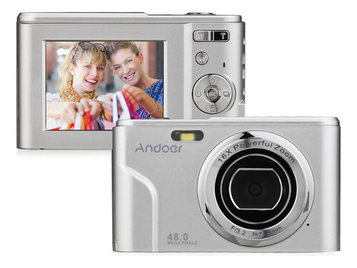 Videocámara Digital Andoer 16x Con Pantalla De Cámara Portát