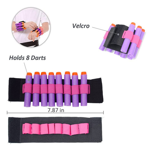 Kit De Chaleco Táctico Para Niños Para Pistolas Nerf Kit De