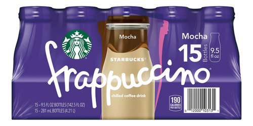 Starbucks Frappuccino Cafe Mocha (9.5 Oz., 15 Pack.)