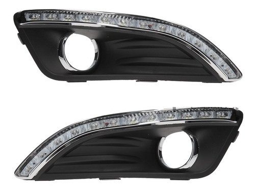 Rejilla Lateral Fiesta Mk7-ii (kd) 2013 14 15 A 17 Led Kit