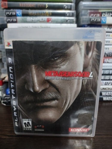 Metal Gear Solid 4 Ps3 Usado Fisico Ups3 (Reacondicionado)