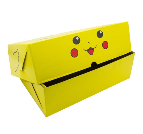 Caja Archivo Organizadora Pikachu 11.7 X 28 X 38 Cm Pack X 2