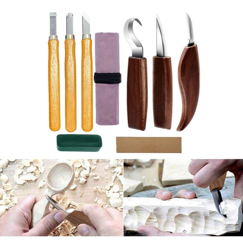 L Juego De Herramientas Profesionales Para Tallar Madera