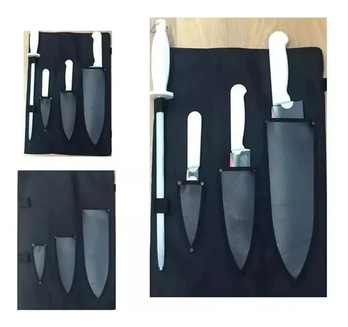 Cuchillos Tramontina Chef-chaira 12 PuLG Original Funda Dob