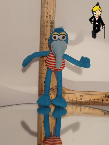 Peluche De Gonzo Muppets Cuerpo De Alambre (Usado)