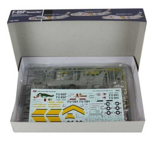 Avion F86 Sabre Academy 12546 F-86f Korean War 1/72 Maqueta