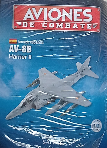 Revista + Avión De Combate N 3 Armada Española Av-8b Harrier