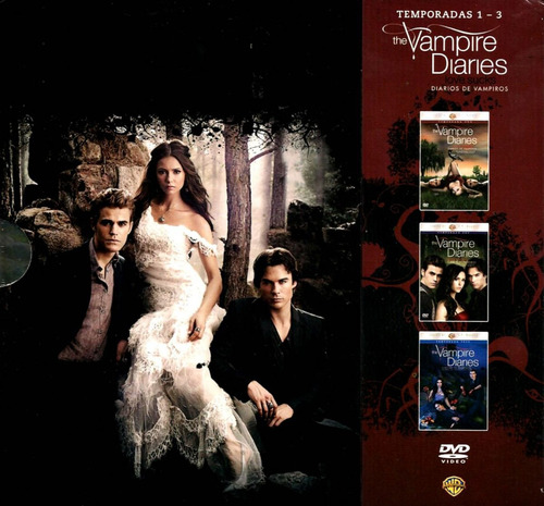 Diarios De Vampiros The Vampire Diaries Frank Darabont Warner Temporada 1 2 3 Dvd