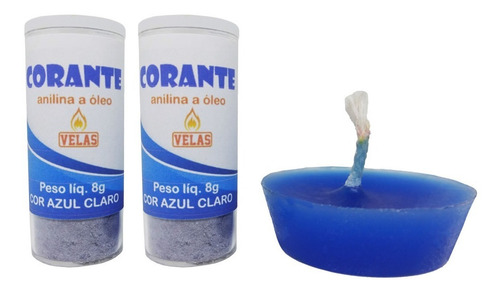 Anilina Corante A Óleo Velas Parafina Várias Cores Kt2u 16g