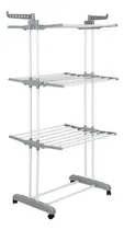 Comprar Tendedero Para Ropa Plegable Ropa Tender 3 Niveles C\u002Fruedas Aleatorio