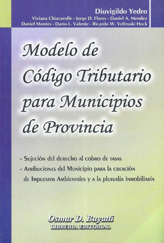 Codigo Tributario Para Municipios De Provincia - Yedro