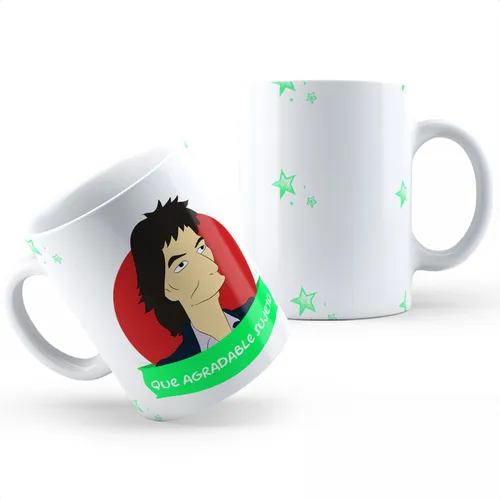 Taza Cerámica Los Simpson Que Agradable Sujeto Premium