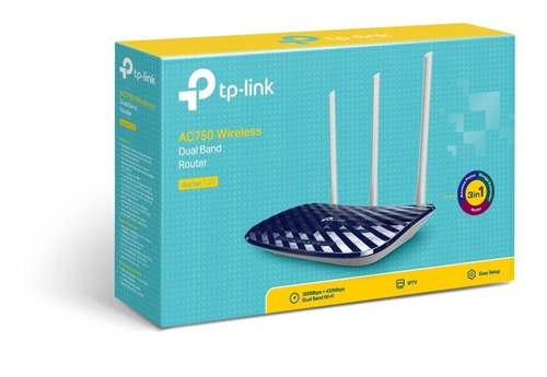 Tp Link Archer C20 Router Ac750 Wifi De Doble Banda