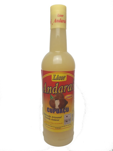 Licor De Cupuaçu Produzido Na Bahia - 1000ml Full