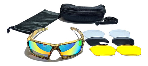 Lentes De Camuflaje De 3 Micas + Accesorios