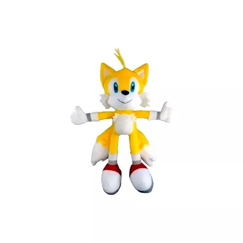 Boneco Pelúcia Turma Sonic - SONIC (35cm) Antialérgico