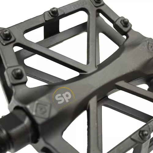 Pedales De Aluminio Con Reflejante Para Bicicleta Mtb Y Fixi