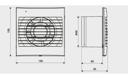 Extractor De Baño Decor 100 S Soler & Palau