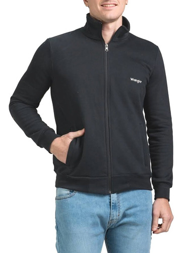 Campera Hombre Wrangler Cuello Alto Rustico Algodon Pre