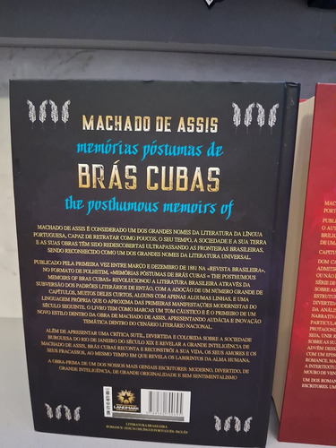 Livros Machado De Assis - Dom Casmurro E Memórias Póstumas De Brás Cubas (Usado)